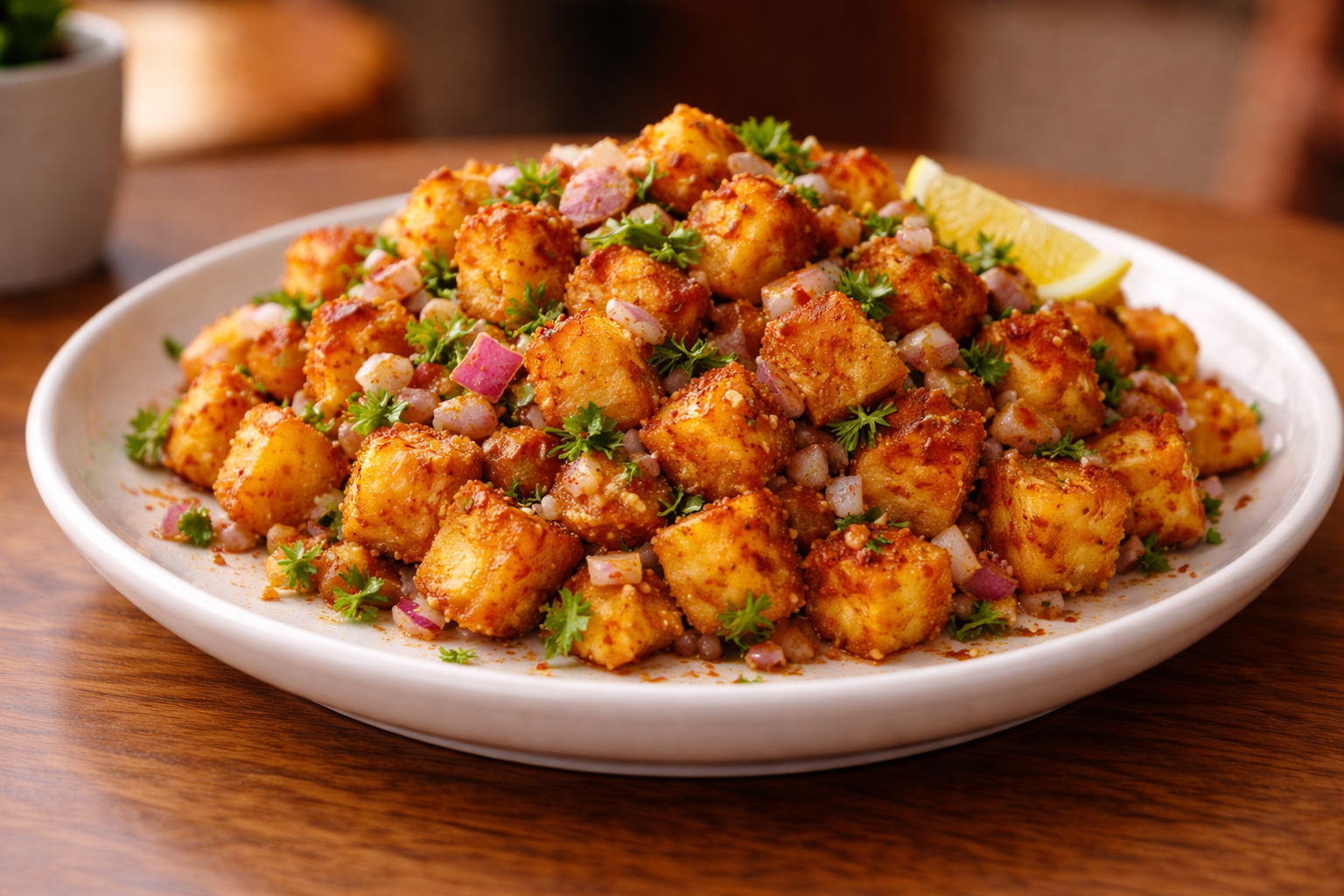 Chatakdar Aloo Chaat